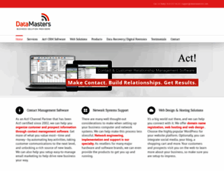 datamastersinc.com screenshot
