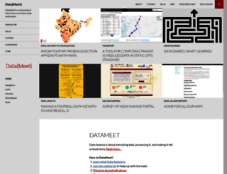 datameet.org screenshot