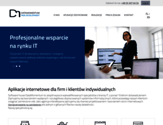 datamomentum.pl screenshot