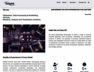 datanz.com screenshot