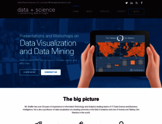 dataplusscience.com screenshot