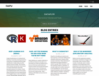 dataplyr.com screenshot