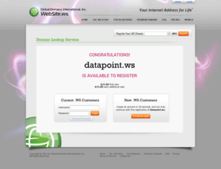 datapoint.ws screenshot