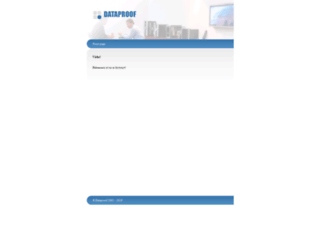 dataproof.fi screenshot