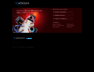 dataram.com screenshot