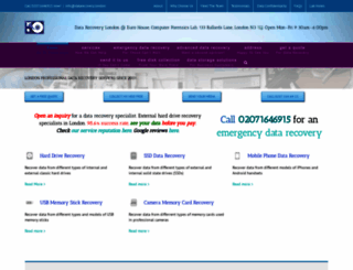 datarecovery.uk.com screenshot