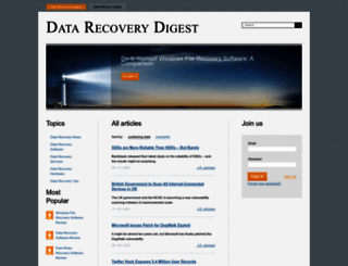 datarecoverydigest.com screenshot