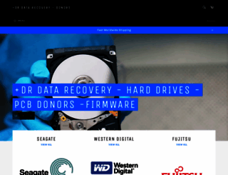 datarecoverydonors.com screenshot