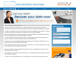 datarecoveryengland.com screenshot