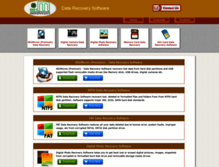 datarecoverysoftware.in screenshot