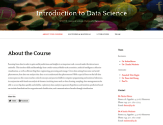 datascience1718.wordpress.com screenshot