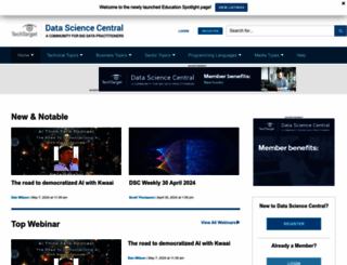 datasciencecentral.com screenshot