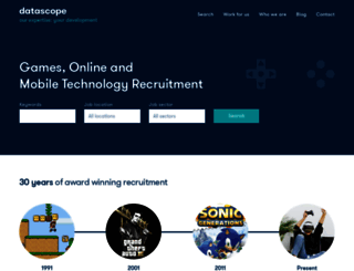 datascope.co.uk screenshot