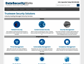datasecurityworks.com screenshot