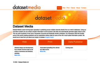 datasetmedia.com screenshot