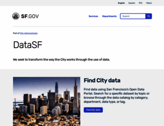 datasf.org screenshot