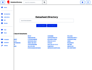 datasheet.cloud screenshot