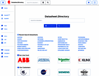 datasheet.directory screenshot