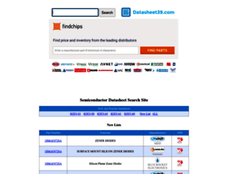 datasheet39.com screenshot