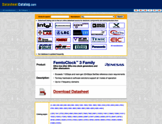 datasheetcatalog.com screenshot