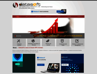 datasoft.co.in screenshot
