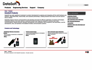 datasoft.com screenshot
