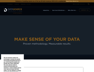 datasourceconsulting.com screenshot