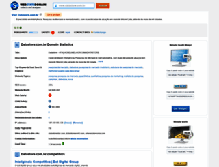 datastore.com.br.webstatsdomain.org screenshot