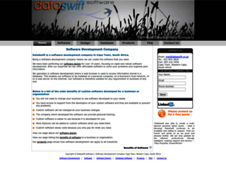dataswift.co.za screenshot