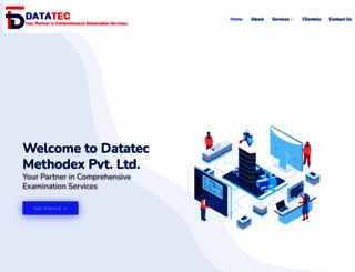 datatec.co.in screenshot
