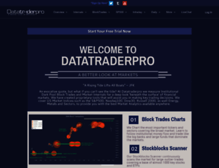 datatraderpro.com screenshot