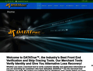 datatrue.net screenshot