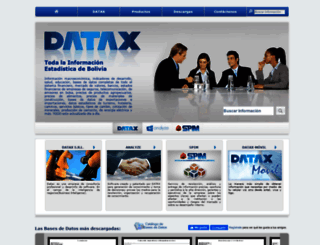 datax.com.bo screenshot