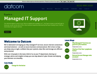 datcom.co.uk screenshot