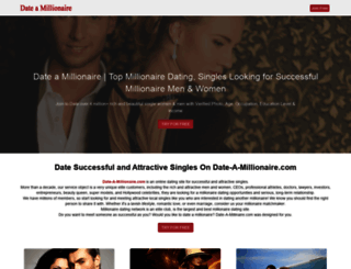 date-a-millionaire.com screenshot