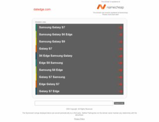 datedge.com screenshot