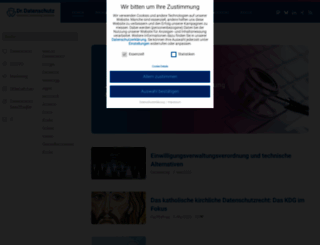 datenschutzbeauftragter-info.de screenshot