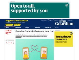 dating.guardian.co.uk screenshot