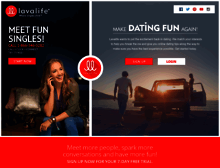 dating.lavalife.com screenshot