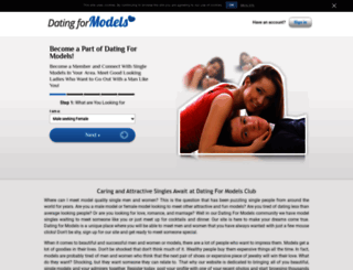datingformodels.com screenshot