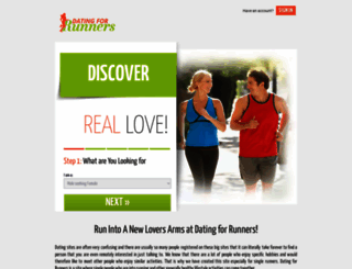 datingforrunners.com screenshot