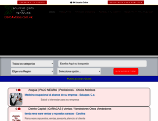 datoavisos.com.ve screenshot
