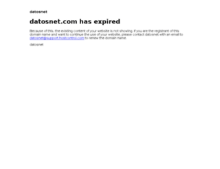 datosnet.com screenshot