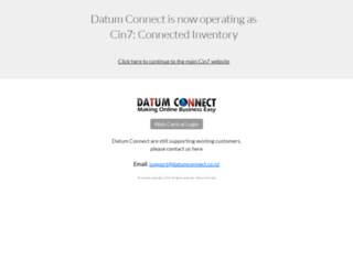 datumconnect.co.nz screenshot