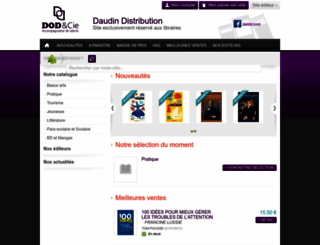 daudin-distribution.fr screenshot