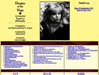 daughterofthenight.com screenshot
