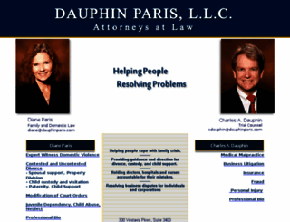 dauphinparis.com screenshot