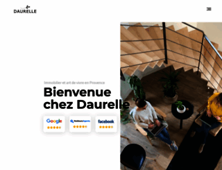 daurelleimmobilier.com screenshot