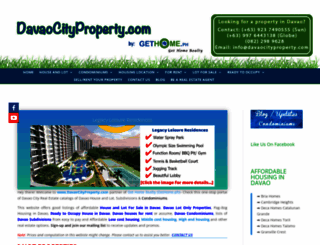 davaocityproperty.com screenshot