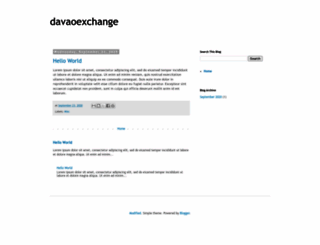 davaoexchange.com screenshot